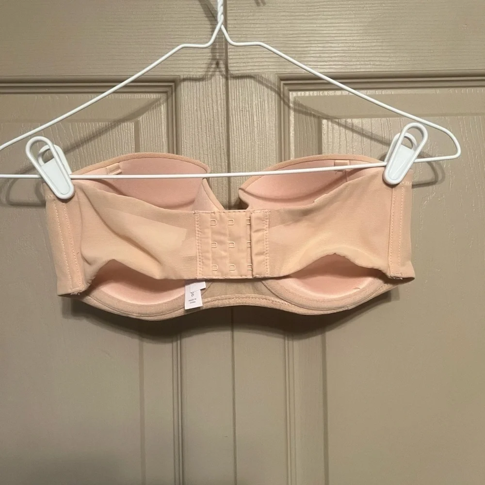 Auden Light Peach Strapless Bra